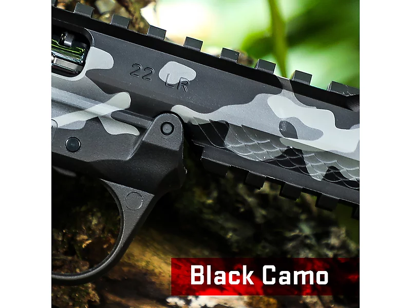 Black Camo Cerakote Pattern