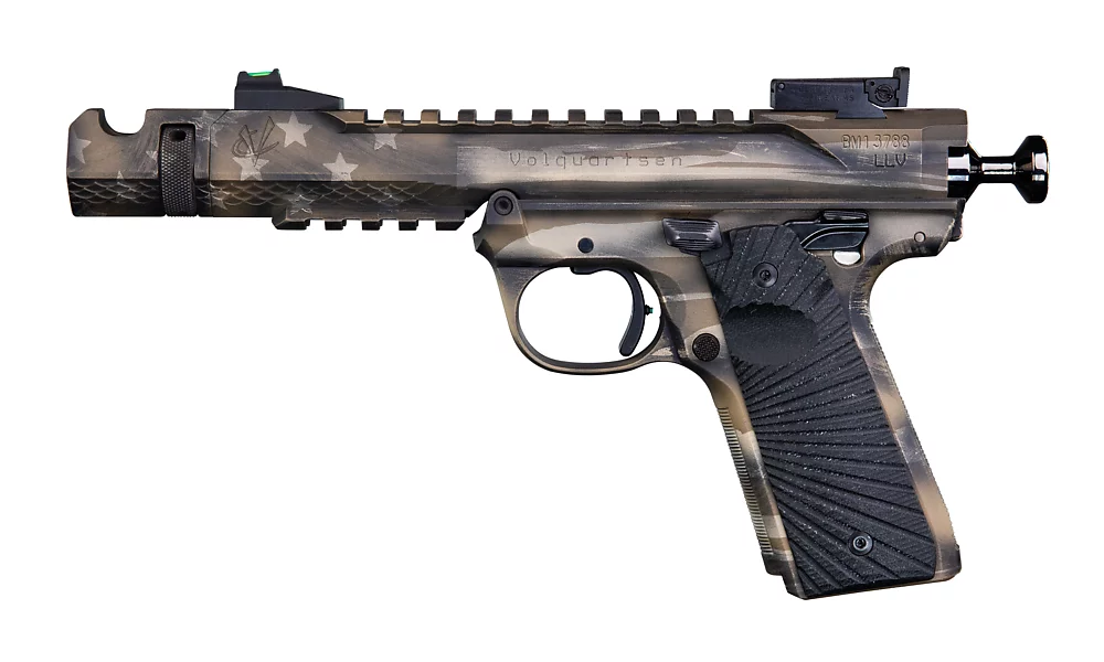 American Flag Battleworn Mamba, 4.5"