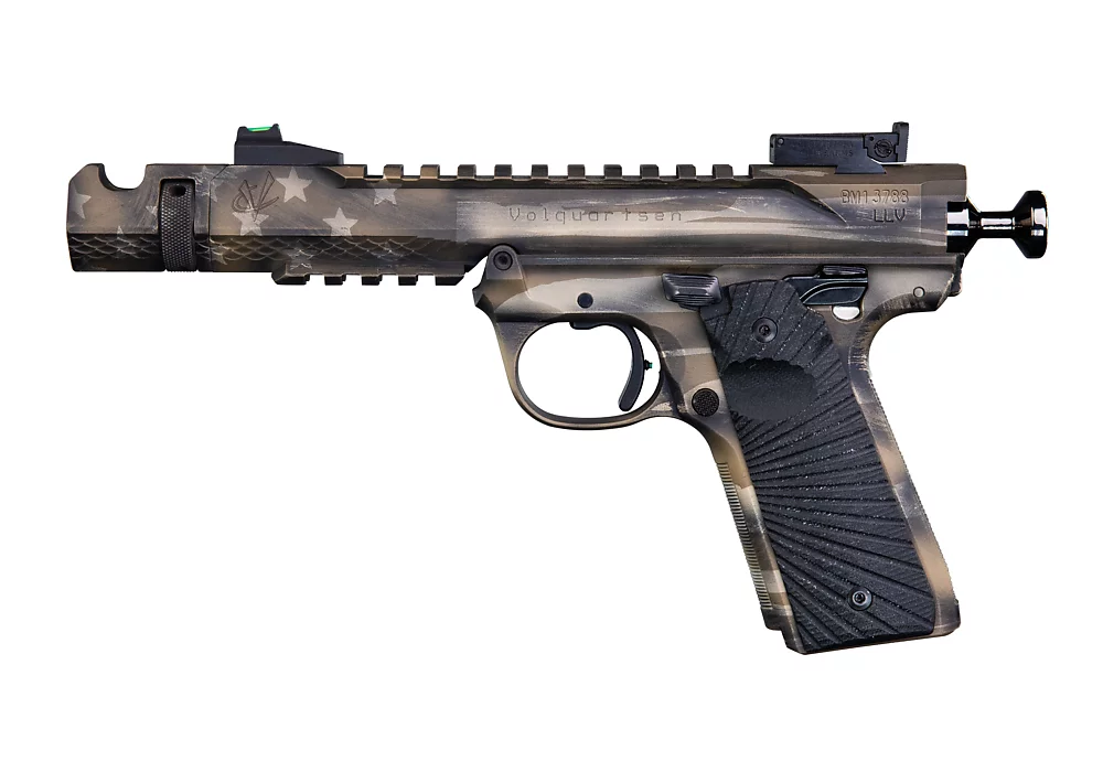 American Flag Battleworn Mamba, 4.5"