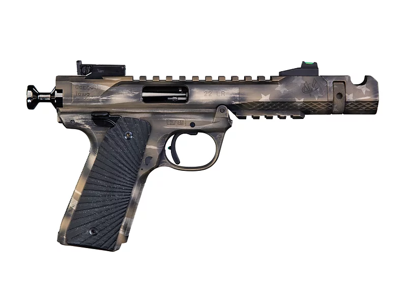 American Flag Battleworn Mamba, 4.5"