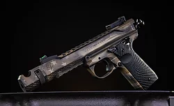 American Flag Battleworn Mamba, 4.5"