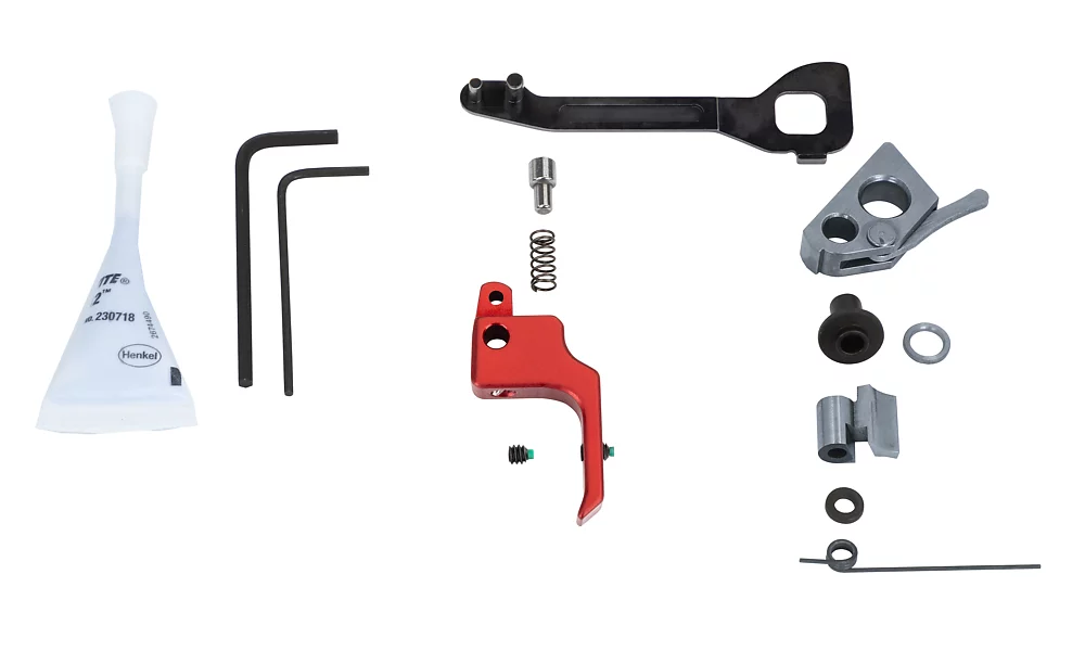 Accurizing Kit for the Ruger MK IV Pistol, Red Flat Trigger