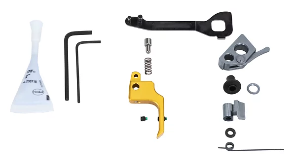 Accurizing Kit for the Ruger MK IV Pistol, Gold Flat Trigger