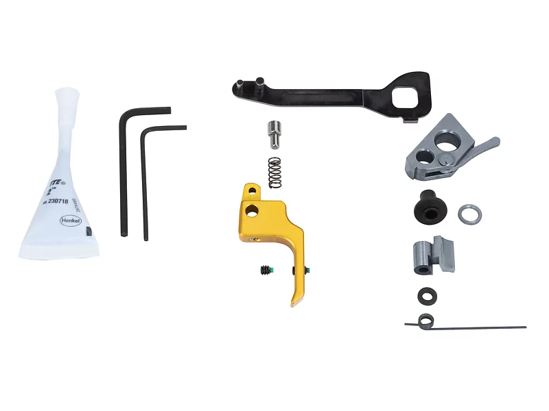 Accurizing Kit for the Ruger MK IV Pistol, Gold Flat Trigger