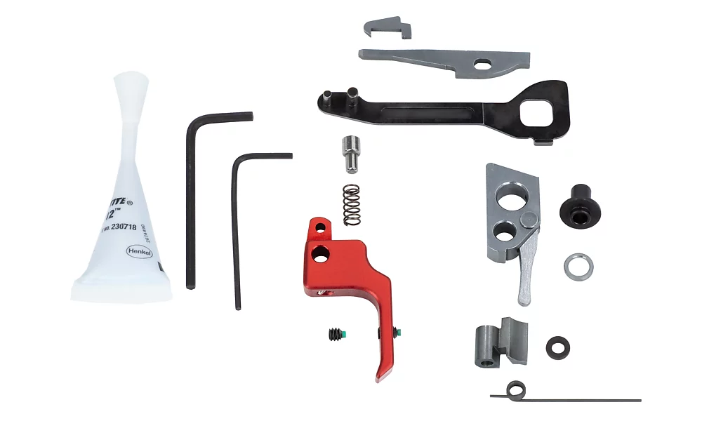 Pistol Competition Kit for MK IV, Red Flat Trigger