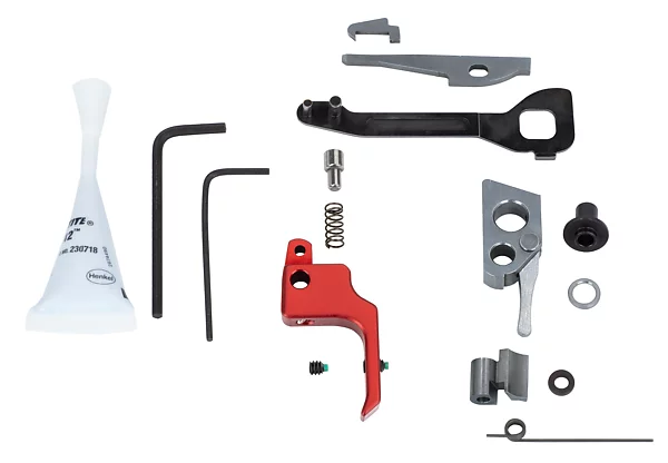 Pistol Competition Kit for MK IV, Red Flat Trigger