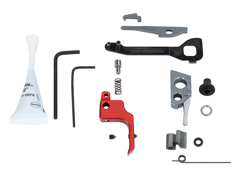 Pistol Competition Kit for MK IV, Red Flat Trigger