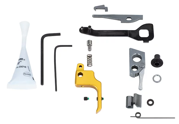 Pistol Competition Kit for MK IV, Gold Flat Trigger