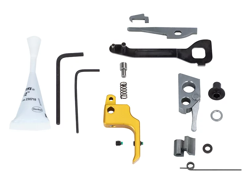 Pistol Competition Kit for MK IV, Gold Flat Trigger