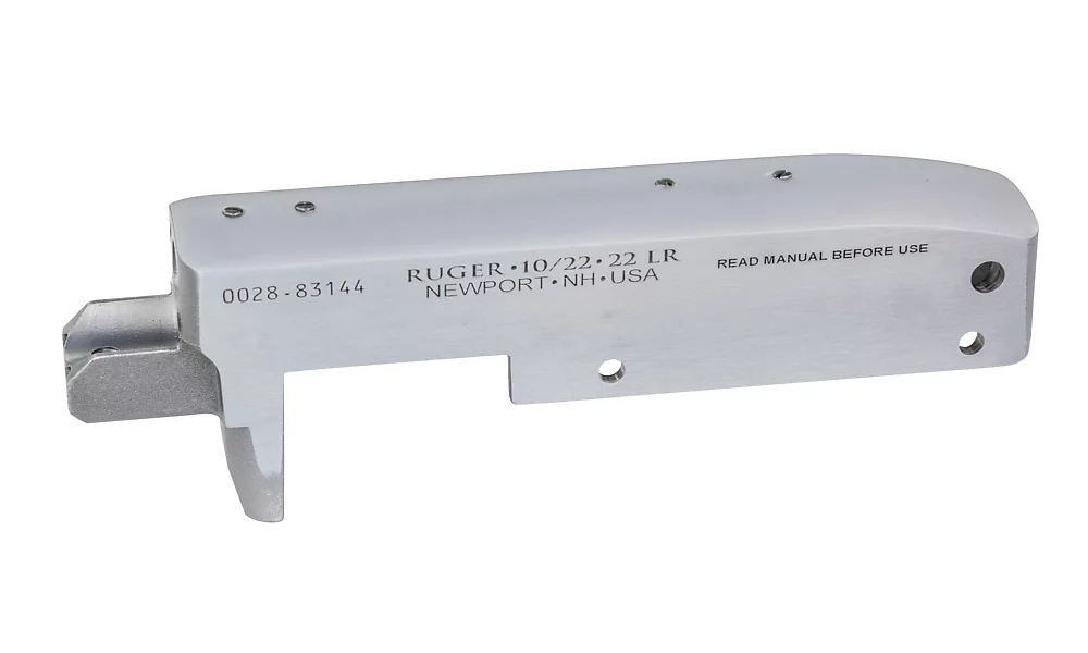 Ruger 10/22 Receiver, Silver