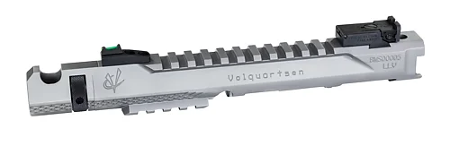 Stainless Mamba LLV for Ruger MK IV, 4.5", Comp, Fiber Optic Front and Target Rear Sight