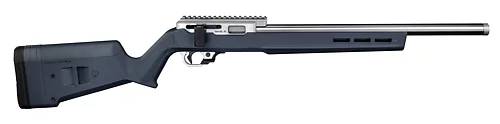 Summit Rifle 22 LR, Stainless with Gray Magpul Stock, with RR