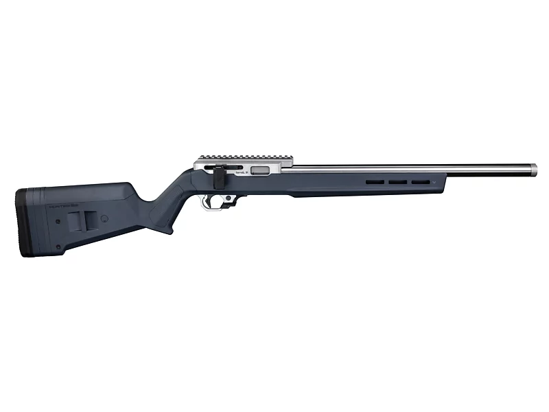 Summit Rifle 22 LR, Stainless with Gray Magpul Stock, with RR