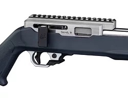 Summit Rifle 22 LR, Stainless with Gray Magpul Stock, with RR