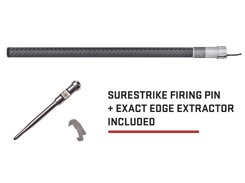 Lightweight Carbon Fiber Barrel for S&W M&P 15-22, No Threads