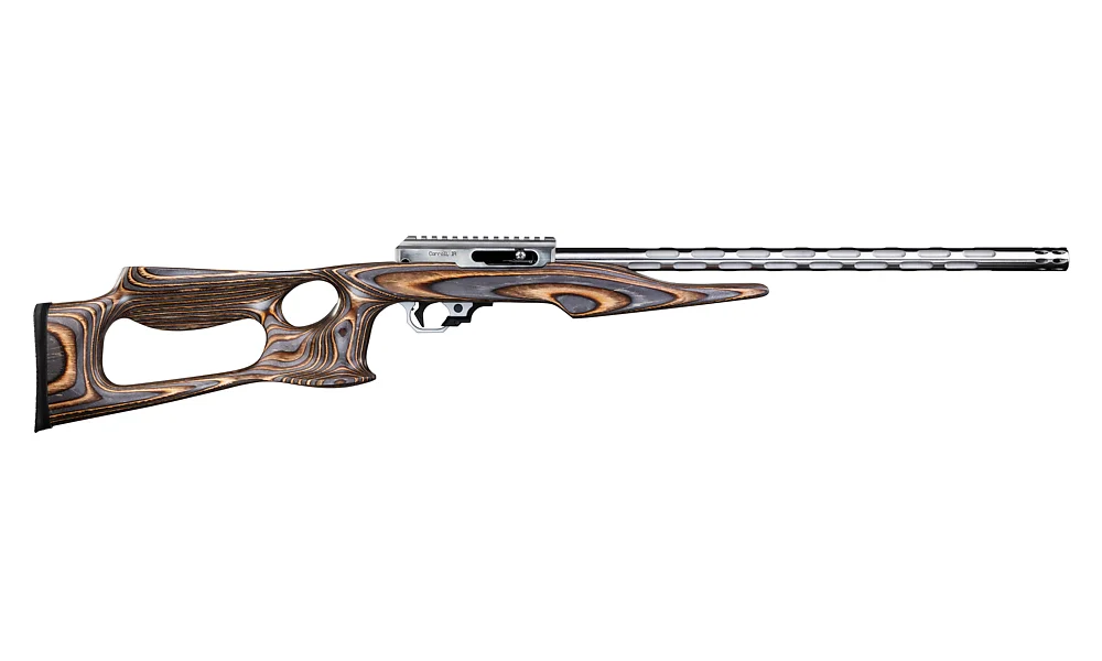IF-5, 22 LR with Brown/Gray Lightweight Thumbhole Stock, with RR