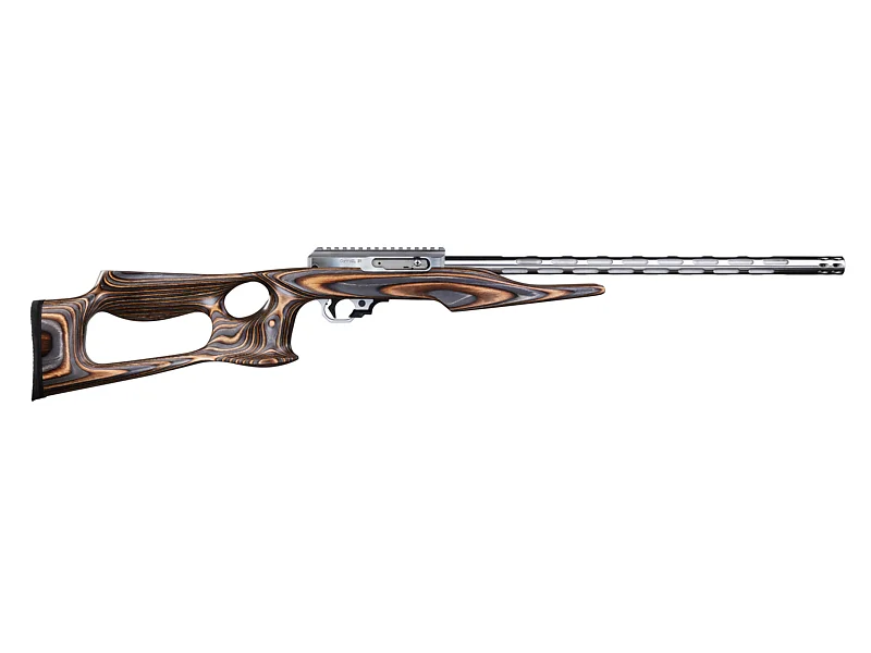 IF-5, 17 HMR with Brown/Gray Lightweight Thumbhole Stock, with RR