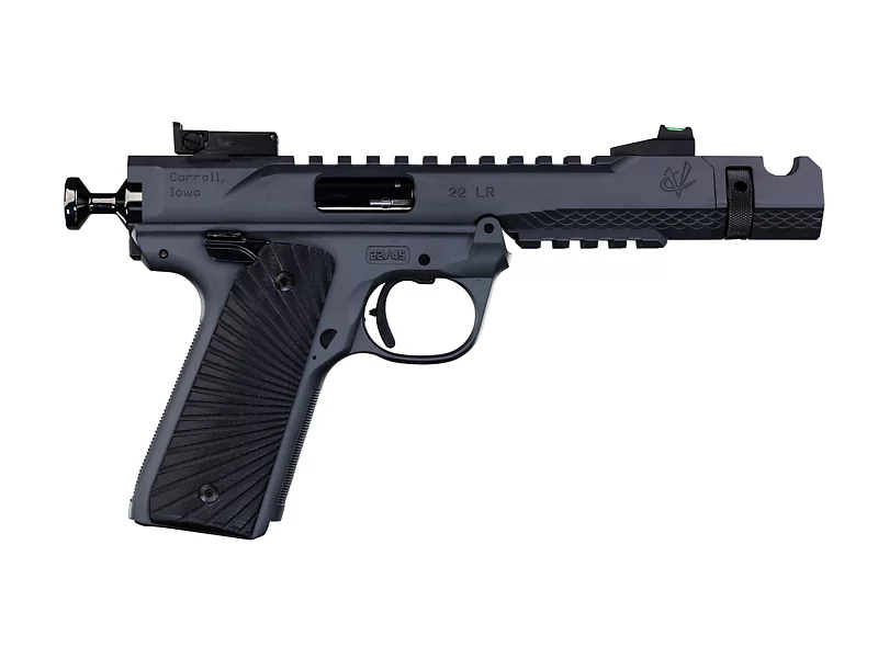 Sniper Gray Mamba, 4.5", Fiber Optic Front and Target Rear Sight, G10 Grips