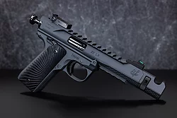 Sniper Gray Mamba, 4.5", Fiber Optic Front and Target Rear Sight, G10 Grips