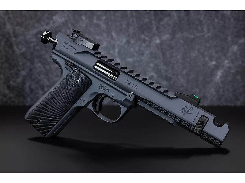 Sniper Gray Mamba, 4.5", Fiber Optic Front and Target Rear Sight, G10 Grips