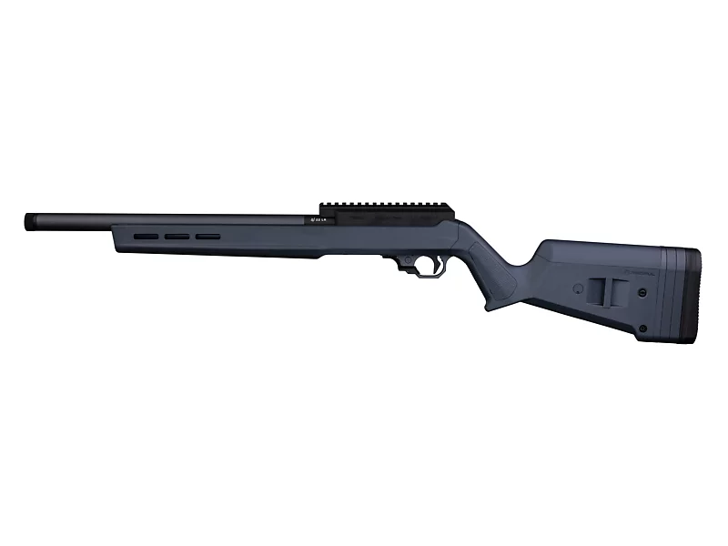 Sniper Gray Summit Rifle, 22 LR, Gray Magpul Stock, with RR