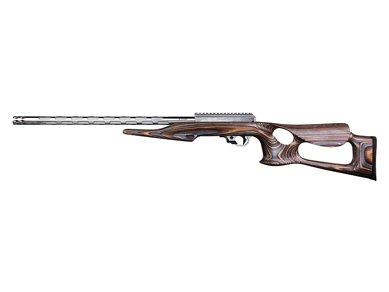 IF-5, 17 HMR with Brown/Gray Lightweight Thumbhole Stock, with RR