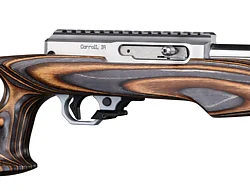 IF-5, 17 HMR with Brown/Gray Lightweight Thumbhole Stock, with RR