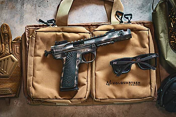 Volquartsen Pistol Range Bag w/ Sunglasses