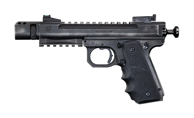 battleworn scorpion 1911 4.5", left