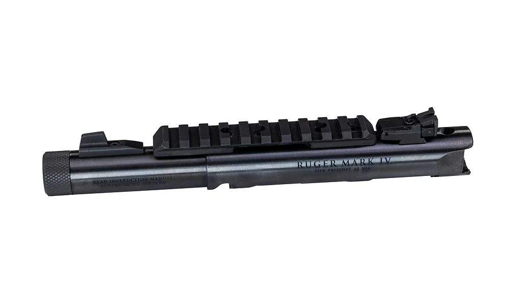 Ruger MKIV Upper with Black Picatinny Rail