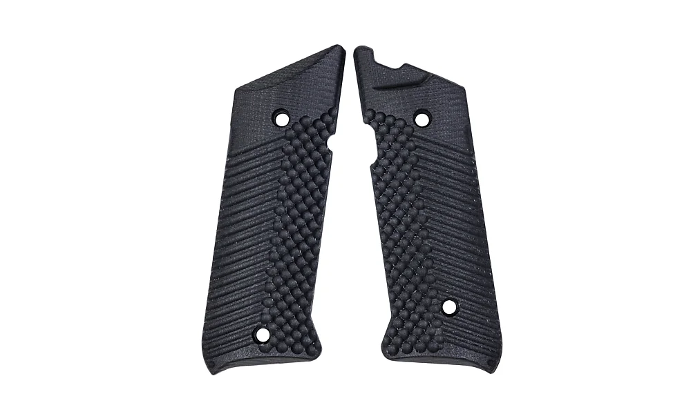 G10 Grips, Ruger MK IV, Midnight Black Slash & Burn