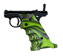 Laminated Grips for MK IV, Green, Right-Handed