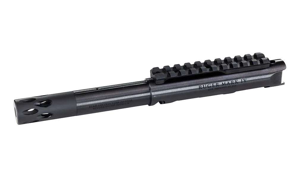 Ruger MKIV Upper with Picatinny Rail and Forward Blow Comp