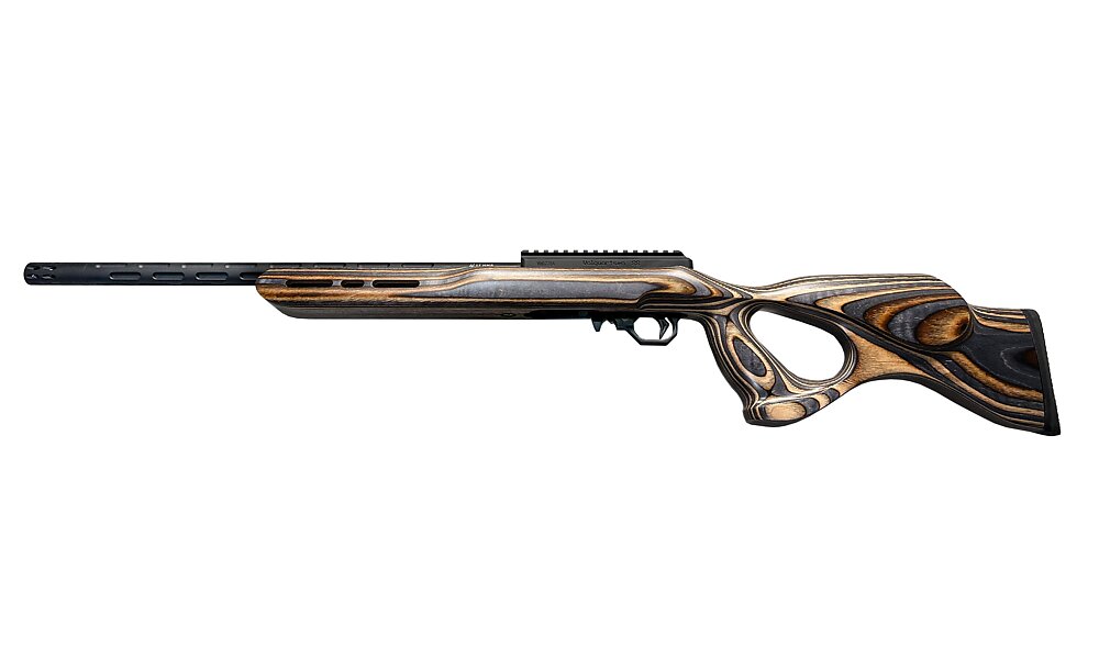 Clearance IF-5, 17 HMR with Brown/Gray A-10 Ambi Thumbhole Stock
