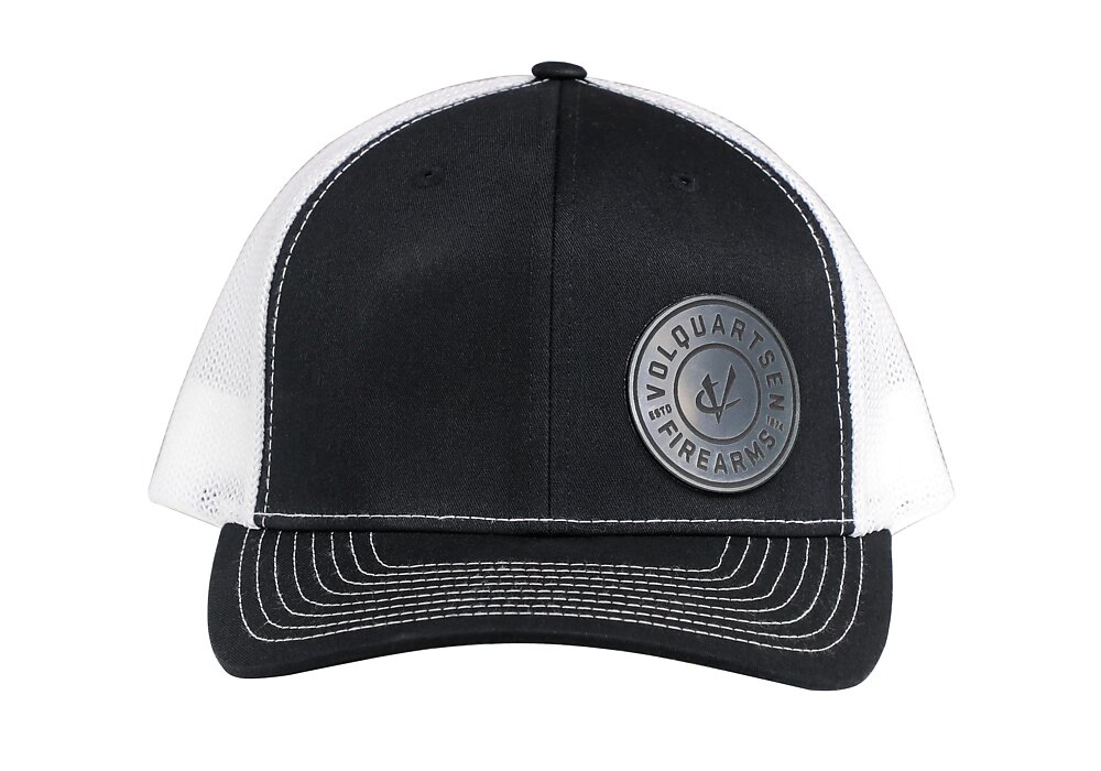 Trucker Hat Metallic Silver Patch
