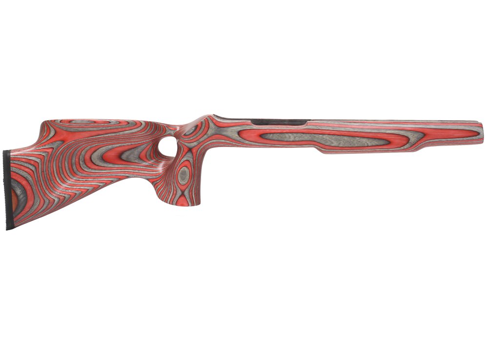 Red/Black Thumbhole Silhouette