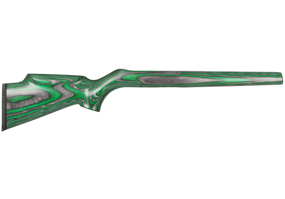 Laminated Sporter Stock, Green, 10/22 Magnum [Edit] Volquartsen Firearms