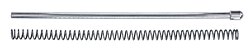 Replacement recoil rod and spring for Volquartsen 22 LR rifles with threaded-in barrels.