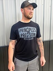 Principles of Precision Shirt Front