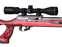 Classic, 22 LR with Red Ambi Thumbhole Stock, No Threads