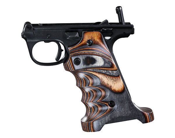 MK IV 22/45 Laminated Grips - Brown/Gray