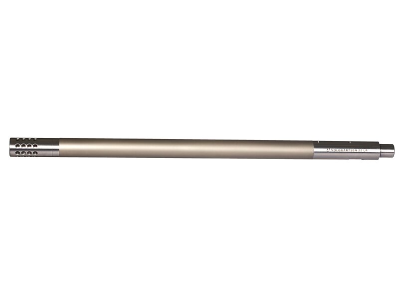 10/22 22 LR Silver Aluminum THM Tension Barrel with 32 Hole Comp
