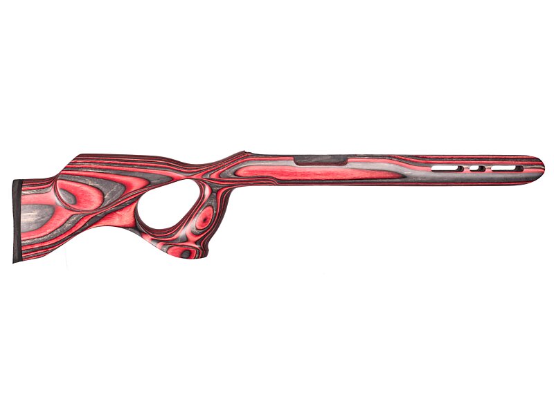 A-10 Ambi Thumbhole Stock for 10/22, Red | Volquartsen Firearms