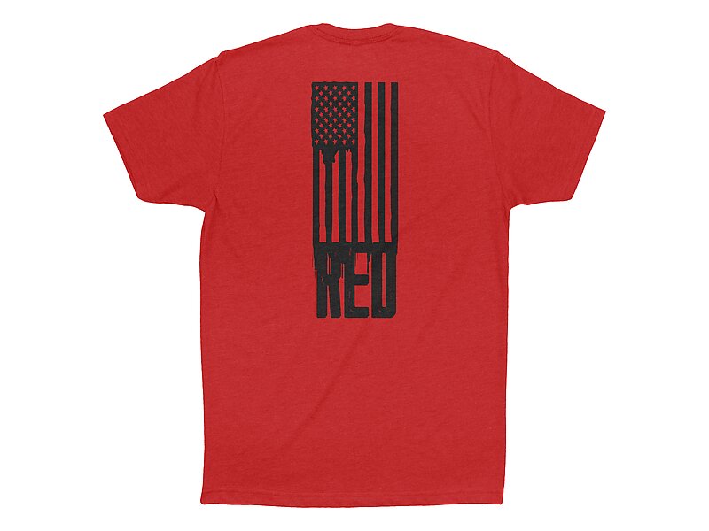 RED Shirt - Back Red